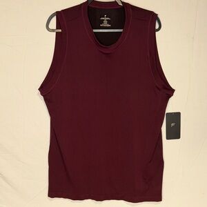 Fabletics Men’s Tank Top – XXL – Burgundy – NWT